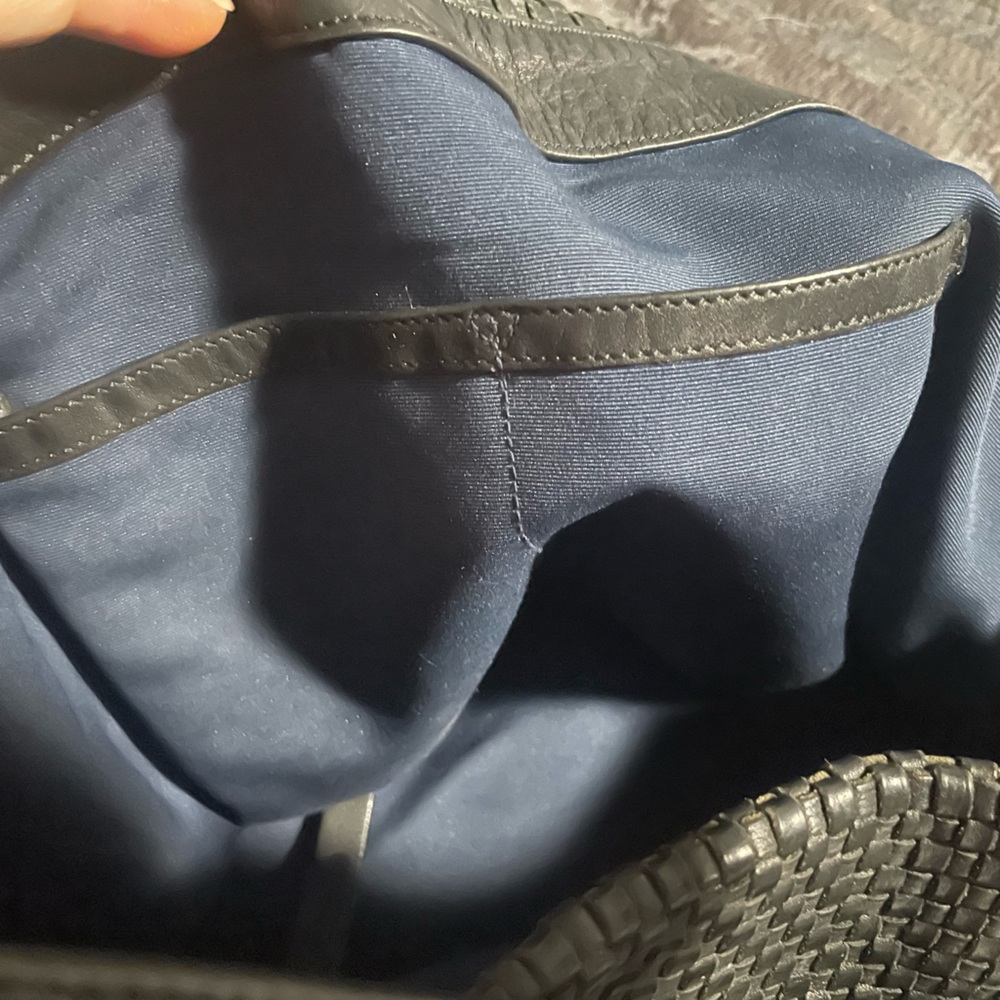 Cole Haan Black Bethany Large Bucket Bag - Picture 7 of 8